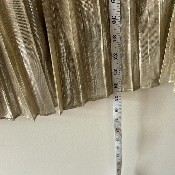 Metallic Midi Skirt - Picture 4 of 7